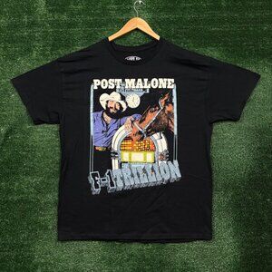 Post Malone F-1 Trillion Album Country T-Shirt Size Extra Large